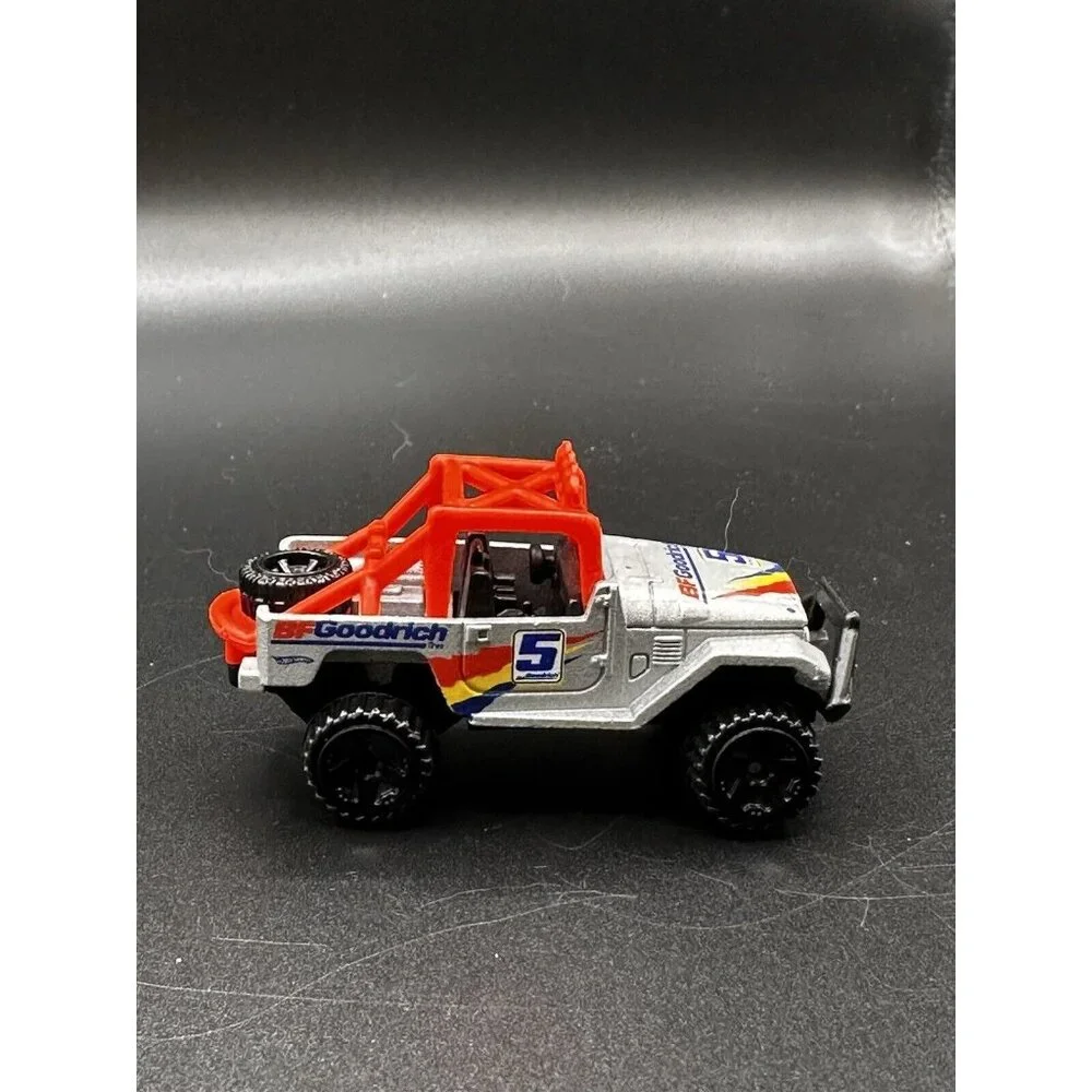 Hot Wheels Jeep BF Goodrich 5 R6-454 Grey Racing Collectible‎ E89 Diecast 1:64